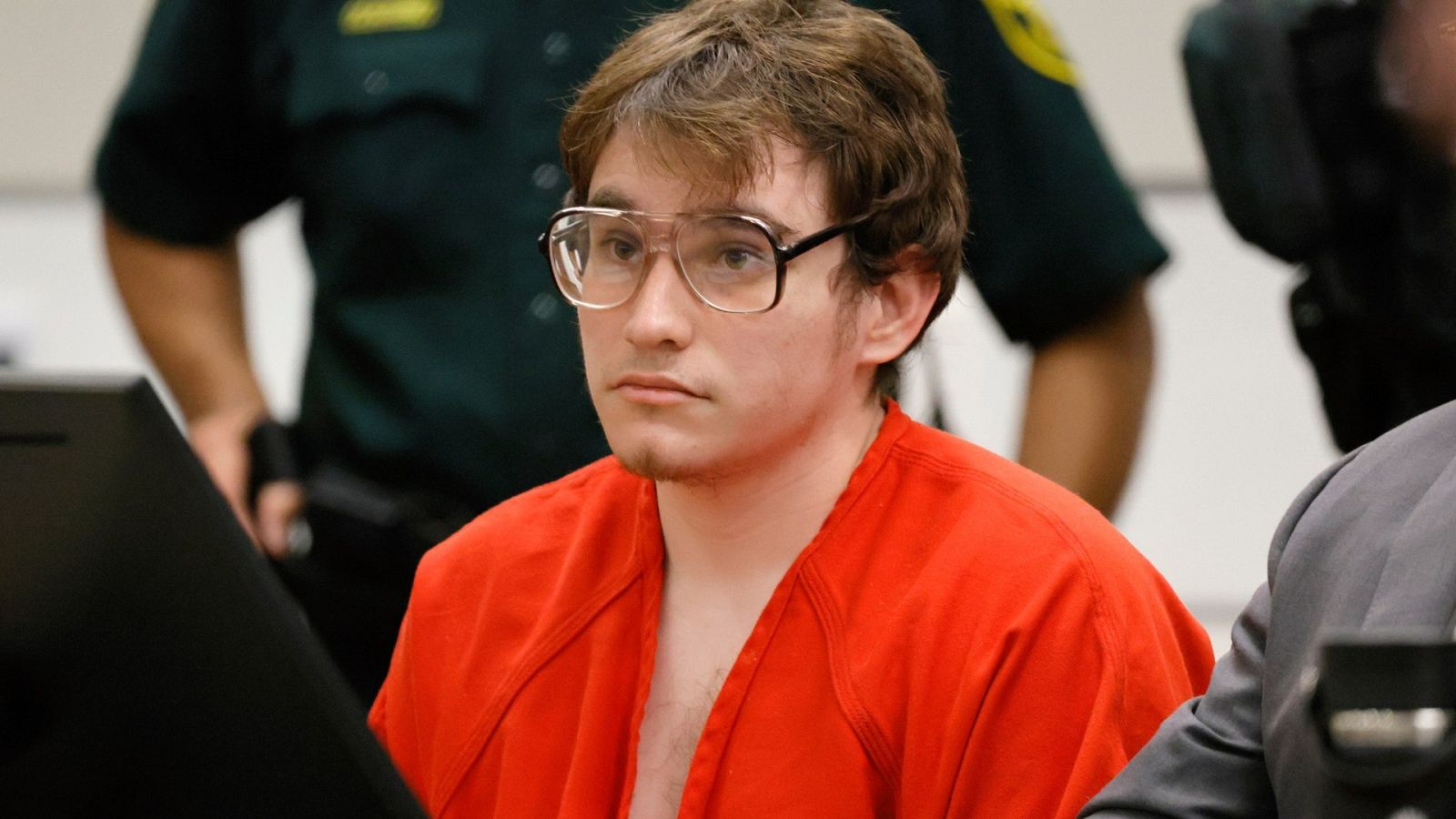El tirador de Parkland, Nikolas Cruz, en el Tribunal del Condado de Broward en Fort Lauderdale, Florida.