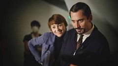 Leonor Watling y Felix Viscarret en el making of de 'No mires a los ojos'