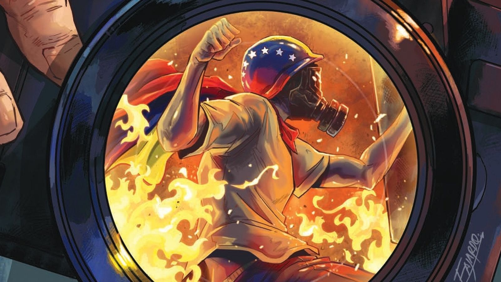 Detalle de la portada de 'Venezuela. Crónicas de Ángel Sastre'