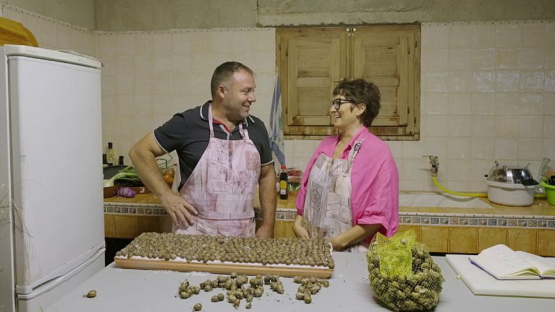 Caragols a la brutesca, a l'estil d'Alcarr�s