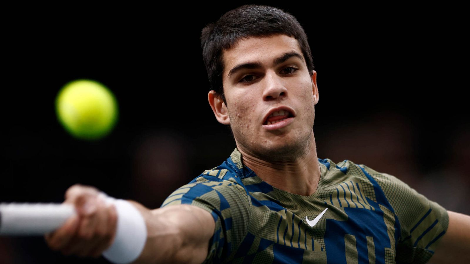 Alcaraz, en el Masters de París