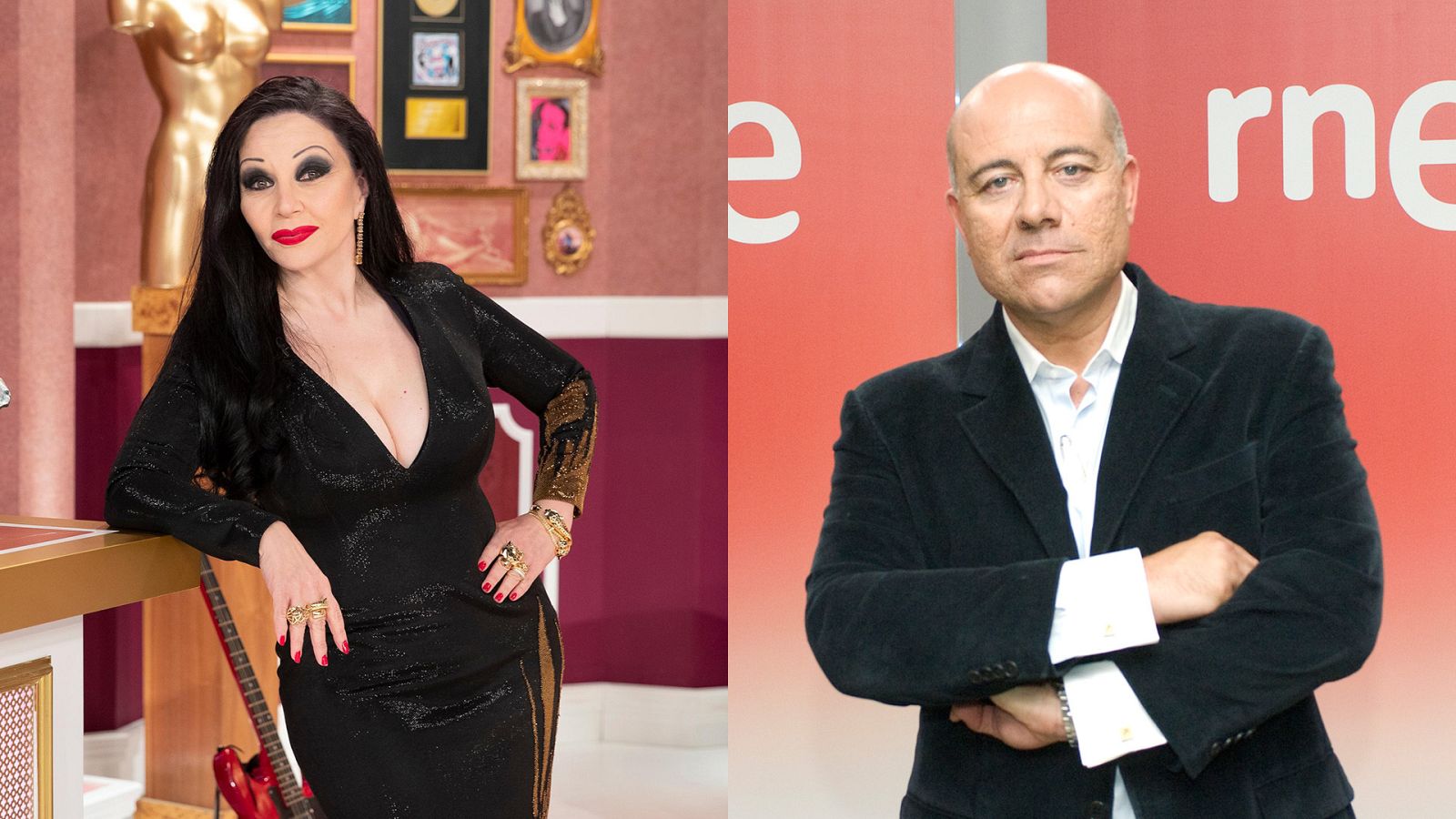 Alaska y Carlos Garrido