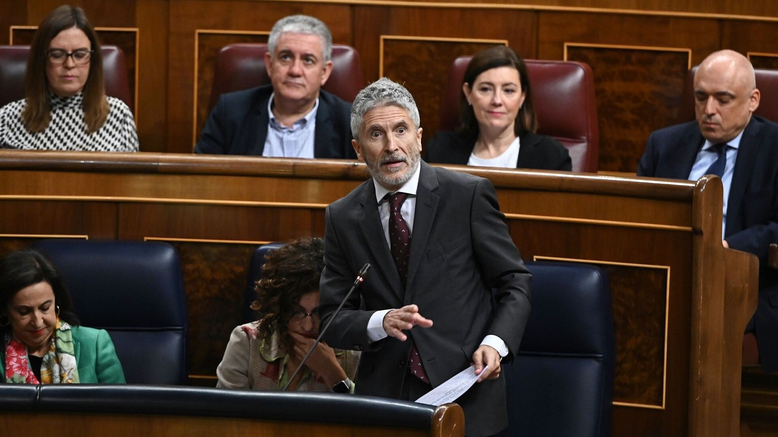 El ministro de Interior, Fernando Grande-Marlaska