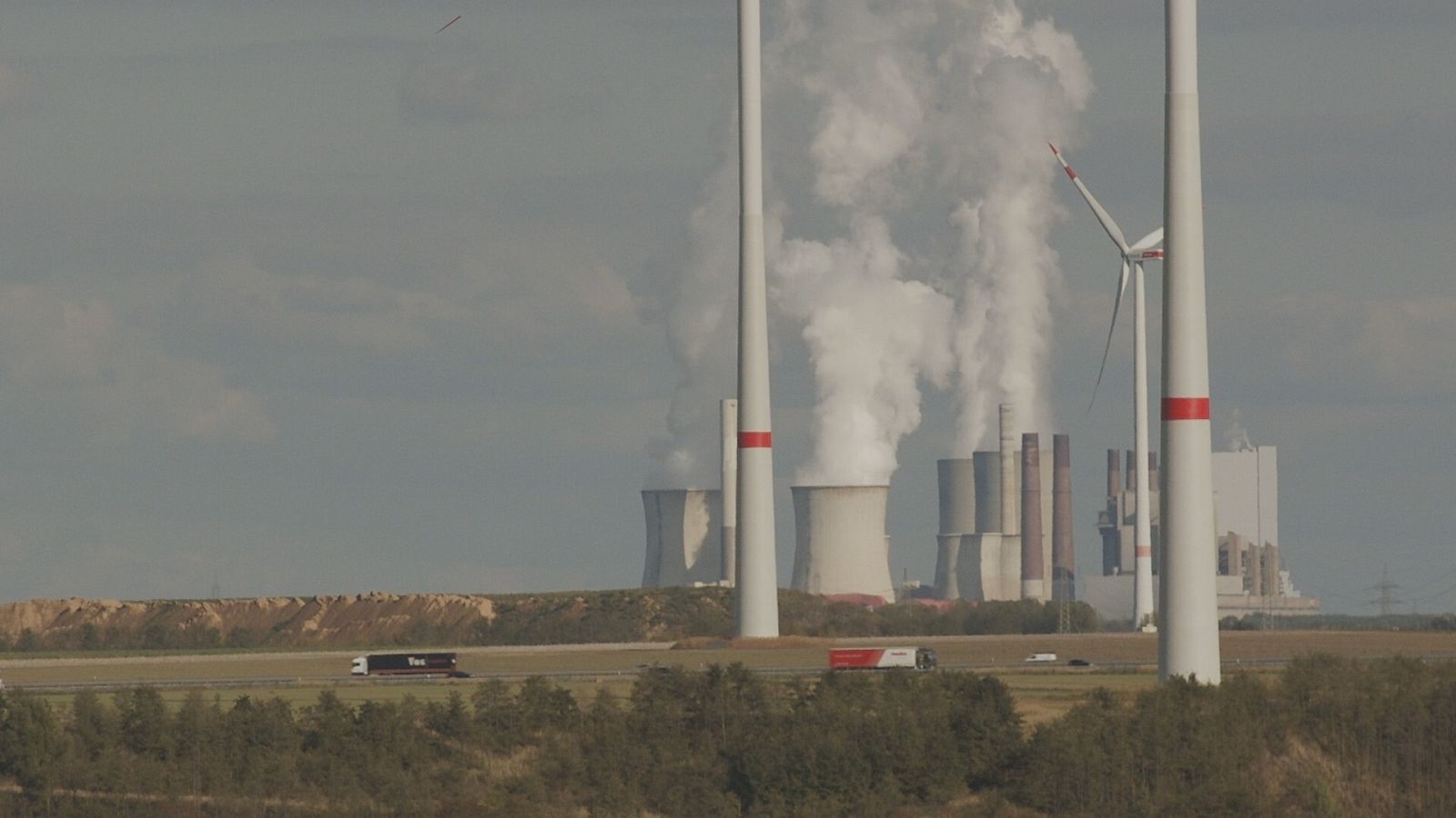 Centrales térmicas en Renania del norte, Alemania.