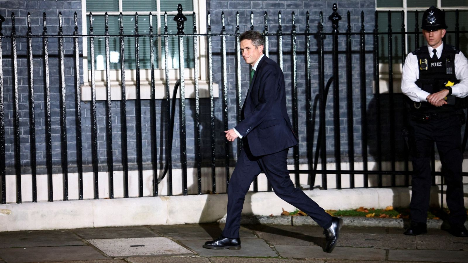 Gavin Williamson en una foto del pasado 25 de octubre en Londres