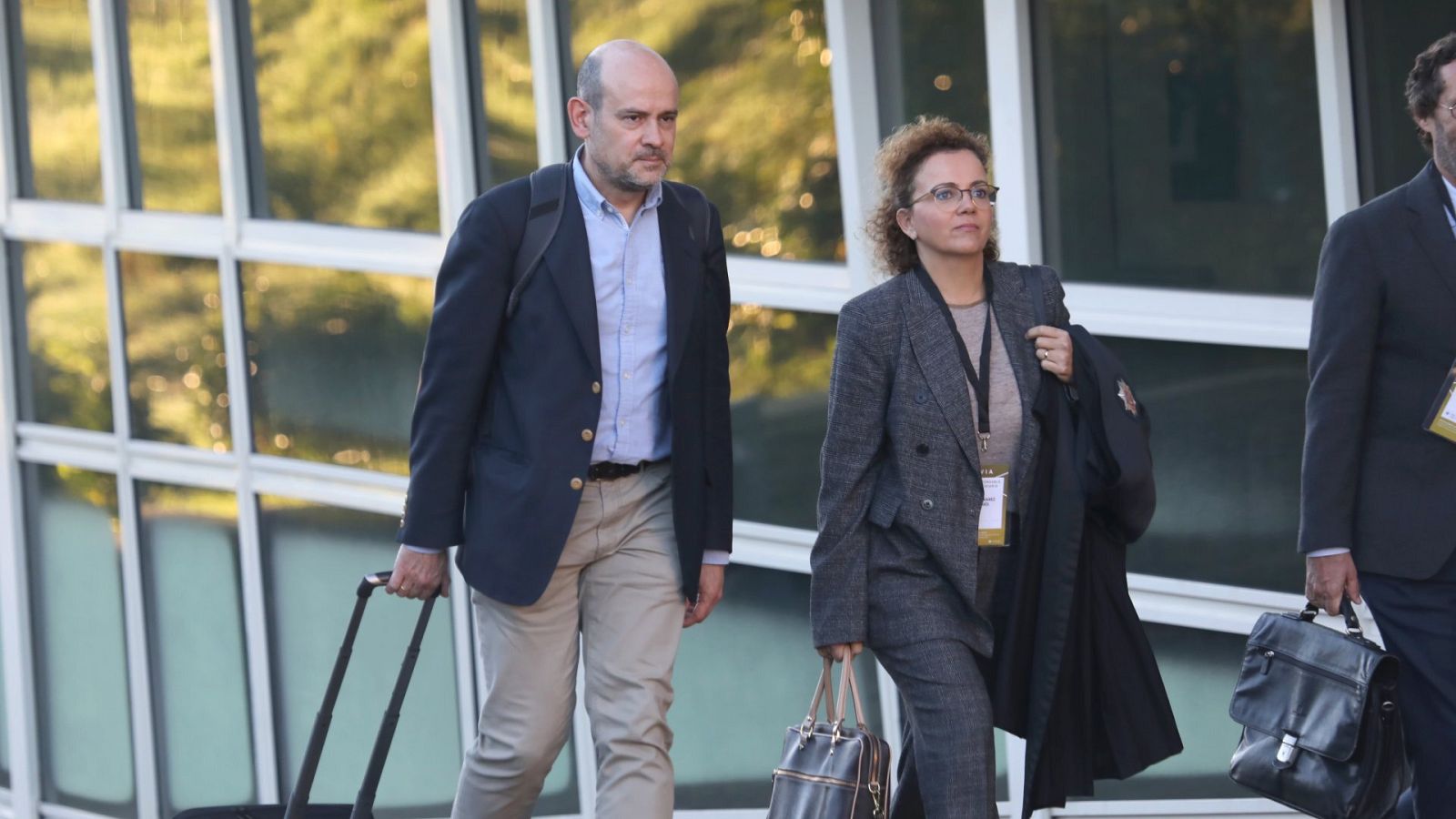 El que fuera director de instalaciones de control del tráfico, Juan Antonio Sánchez Corrales, llega al juicio del Alvia