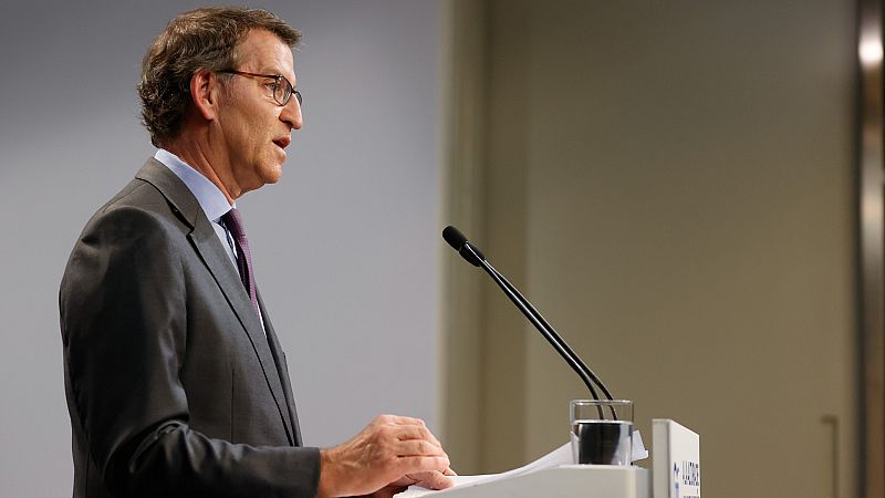 Feijóo promete revertir la reforma de la sedición si gobierna y acusa a Sánchez de una "irresponsabilidad histórica"