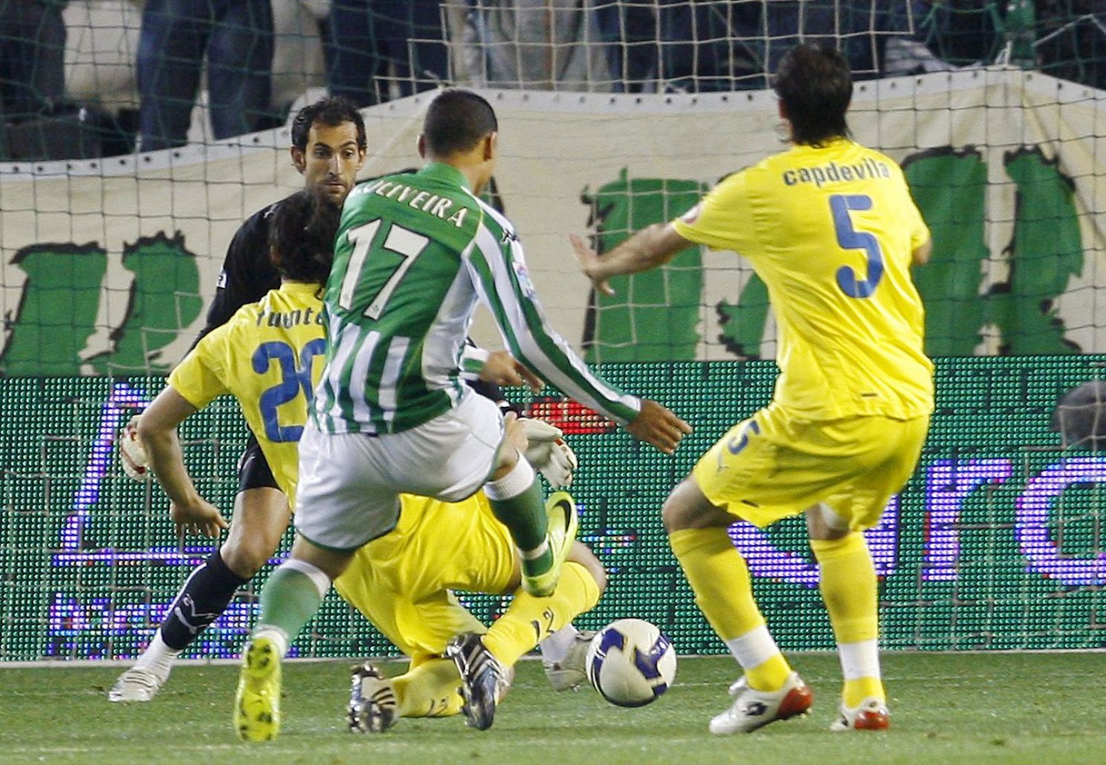 PARTIDO BETIS CONTRA VILLAREAL