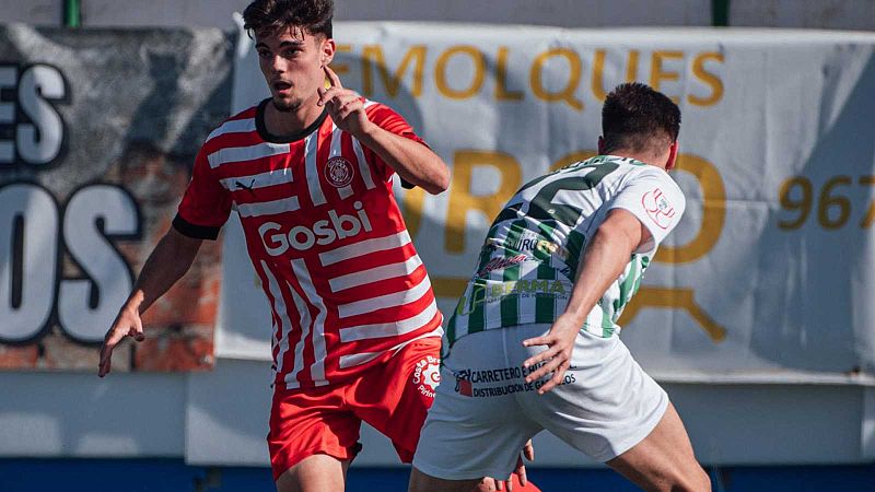 El Girona sufre para vencer al Quintanar del Rey en la primera ronda de la Copa