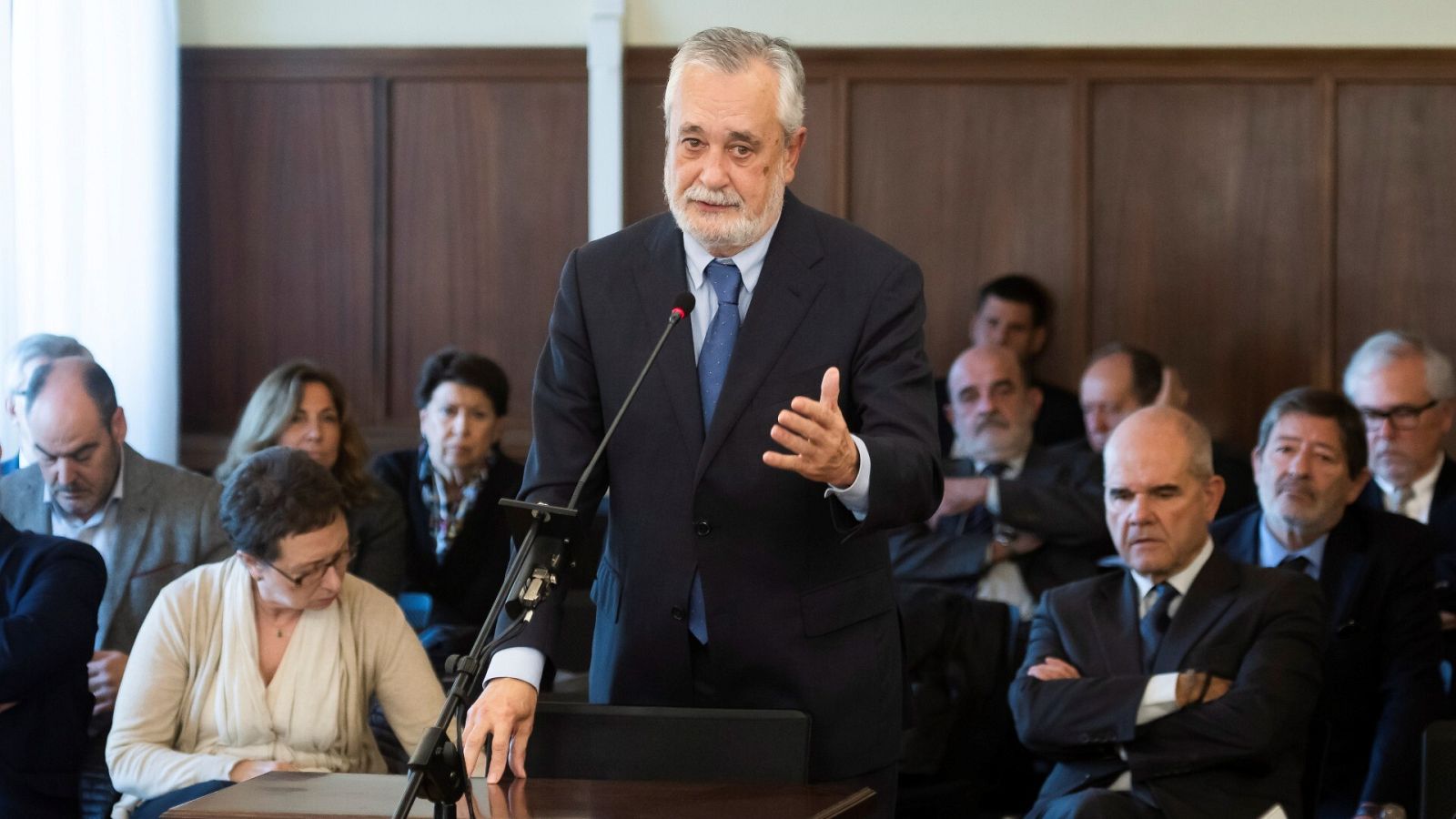 El expresidente andaluz José Antonio Griñán