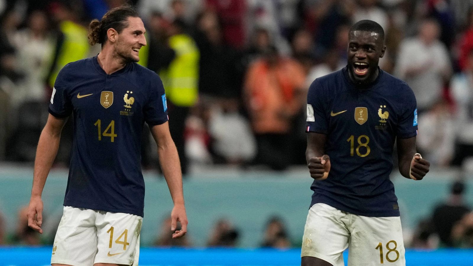 Rabiot y Upamecano