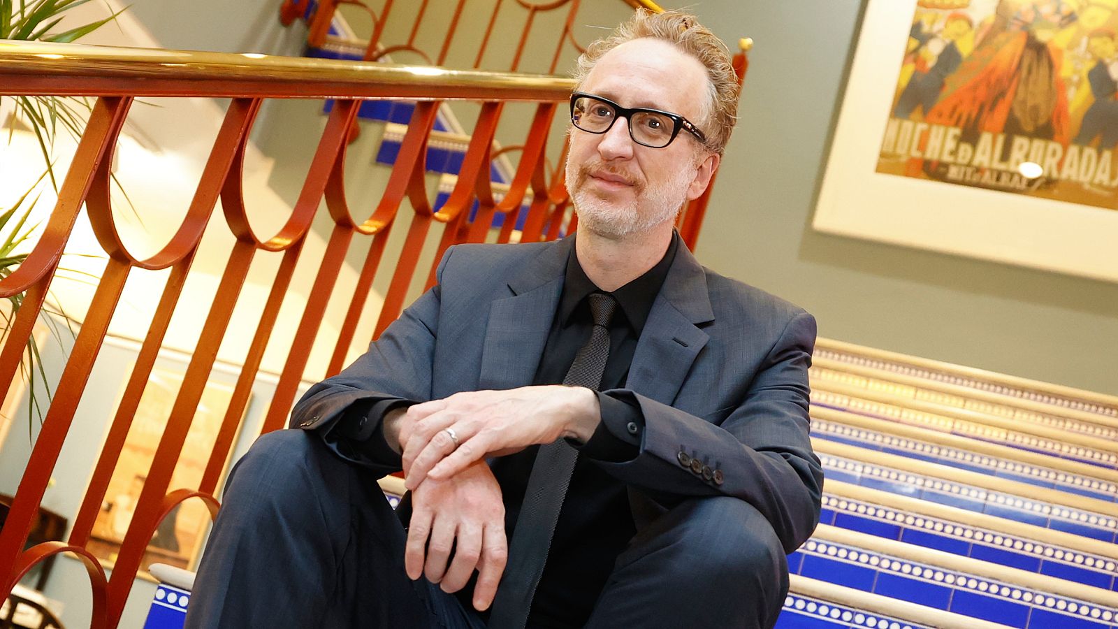 El cineasta James Gray en la Filmoteca Española, con motivo de la presentación de 'Armageddon Time'. 