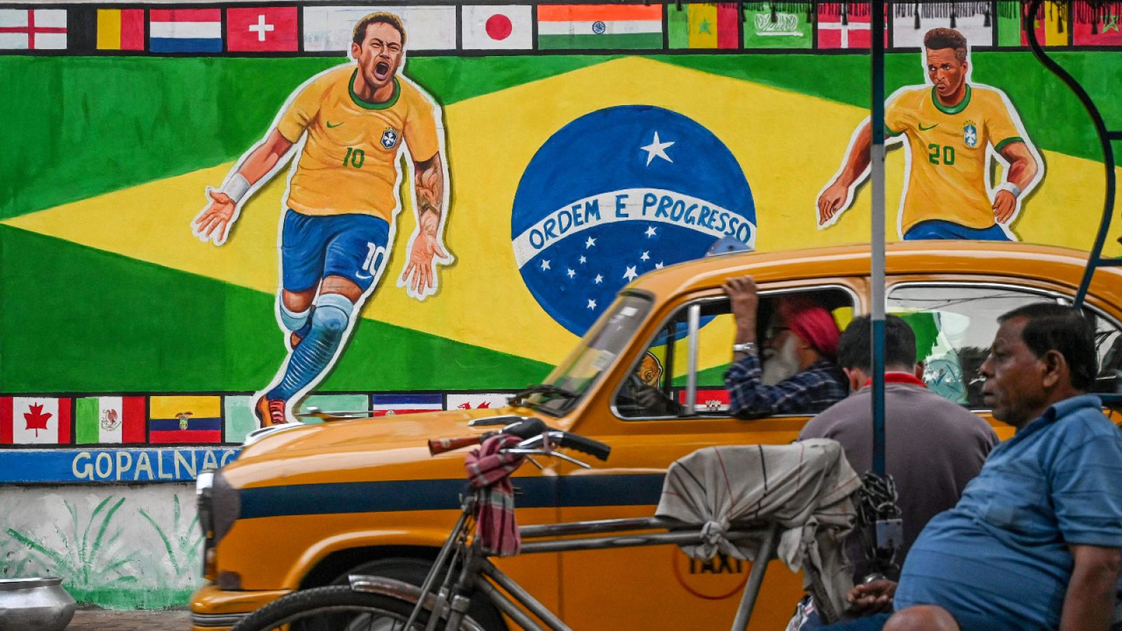 El mundo espera el debut de Brasil, también en la ciudad india de Kolkata.