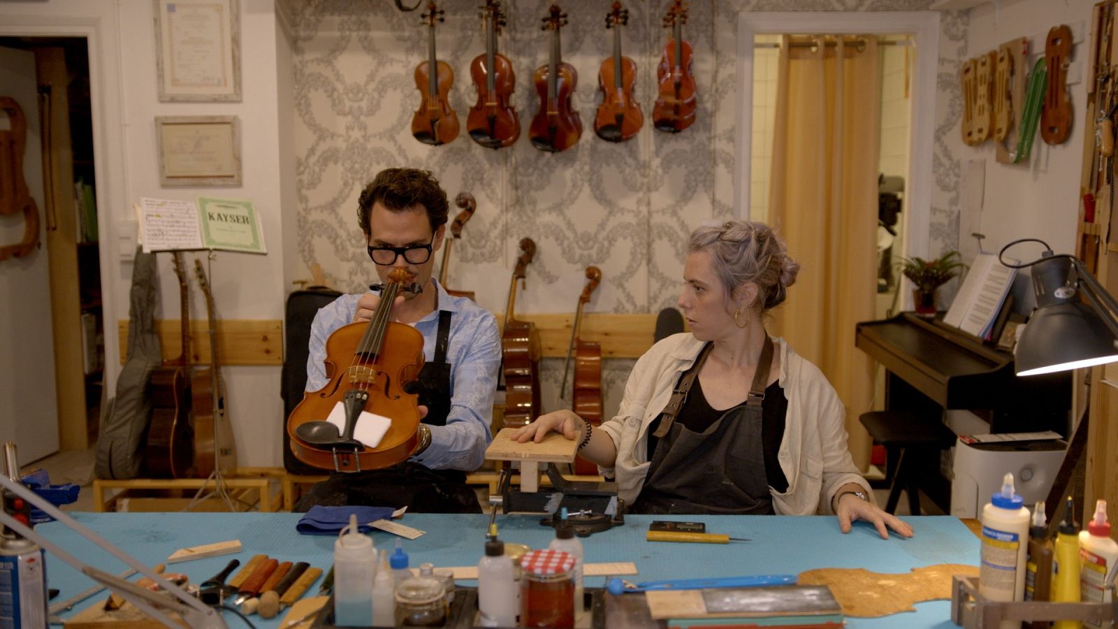 Naiara Maiztegui i Juan Avellaneda a 'Fet a mà'