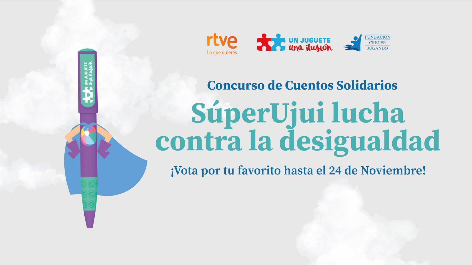 La historia que se plantea a los niños comienza con un boli capaz de volar y que tiene algunos super poderes escondidos