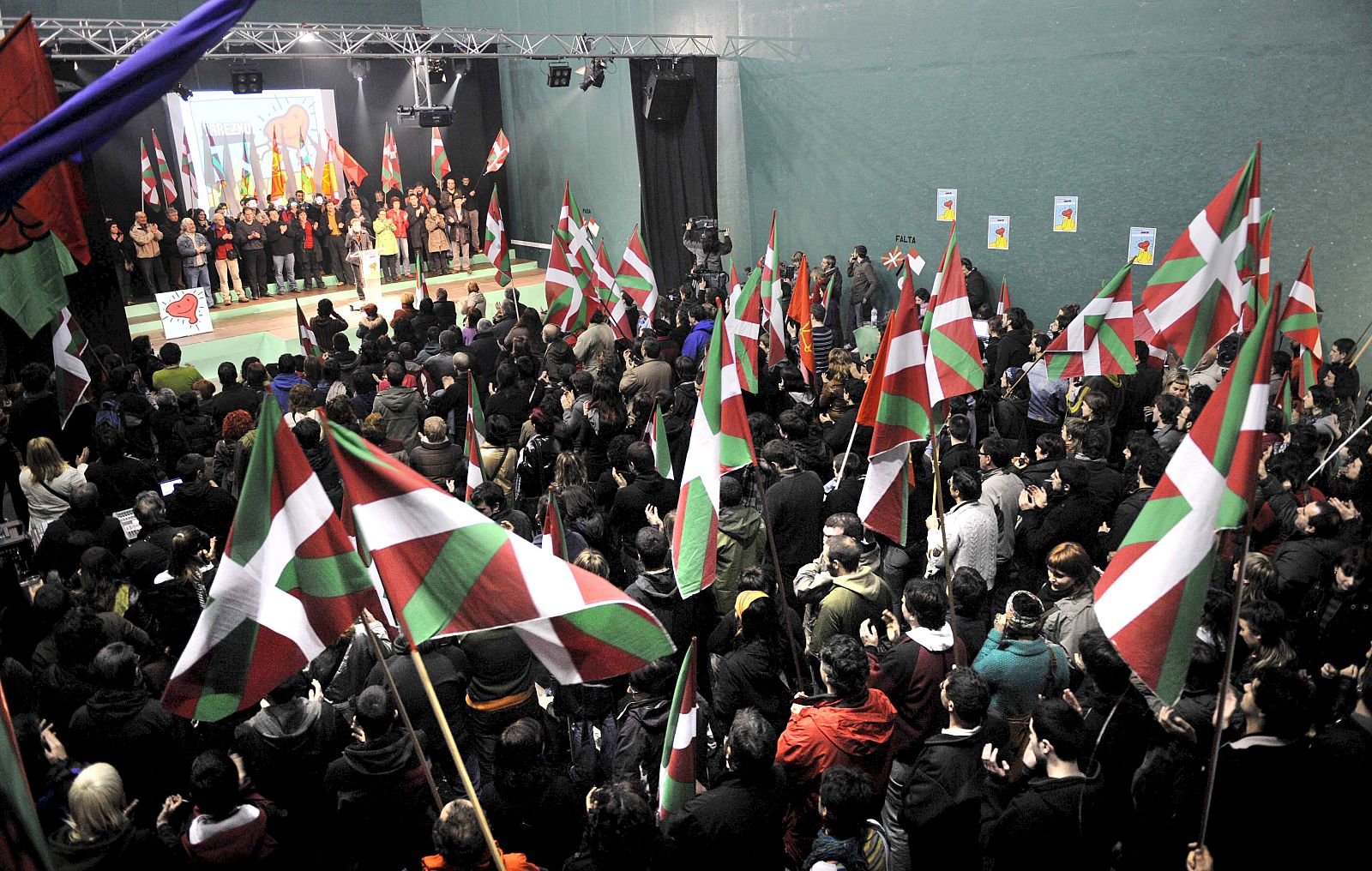 Simpatizantes de la izquierda abertzale