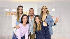 Así ha sido el encuentro de los actores de 'Diseñando tu amor' en 'Dale al Play'