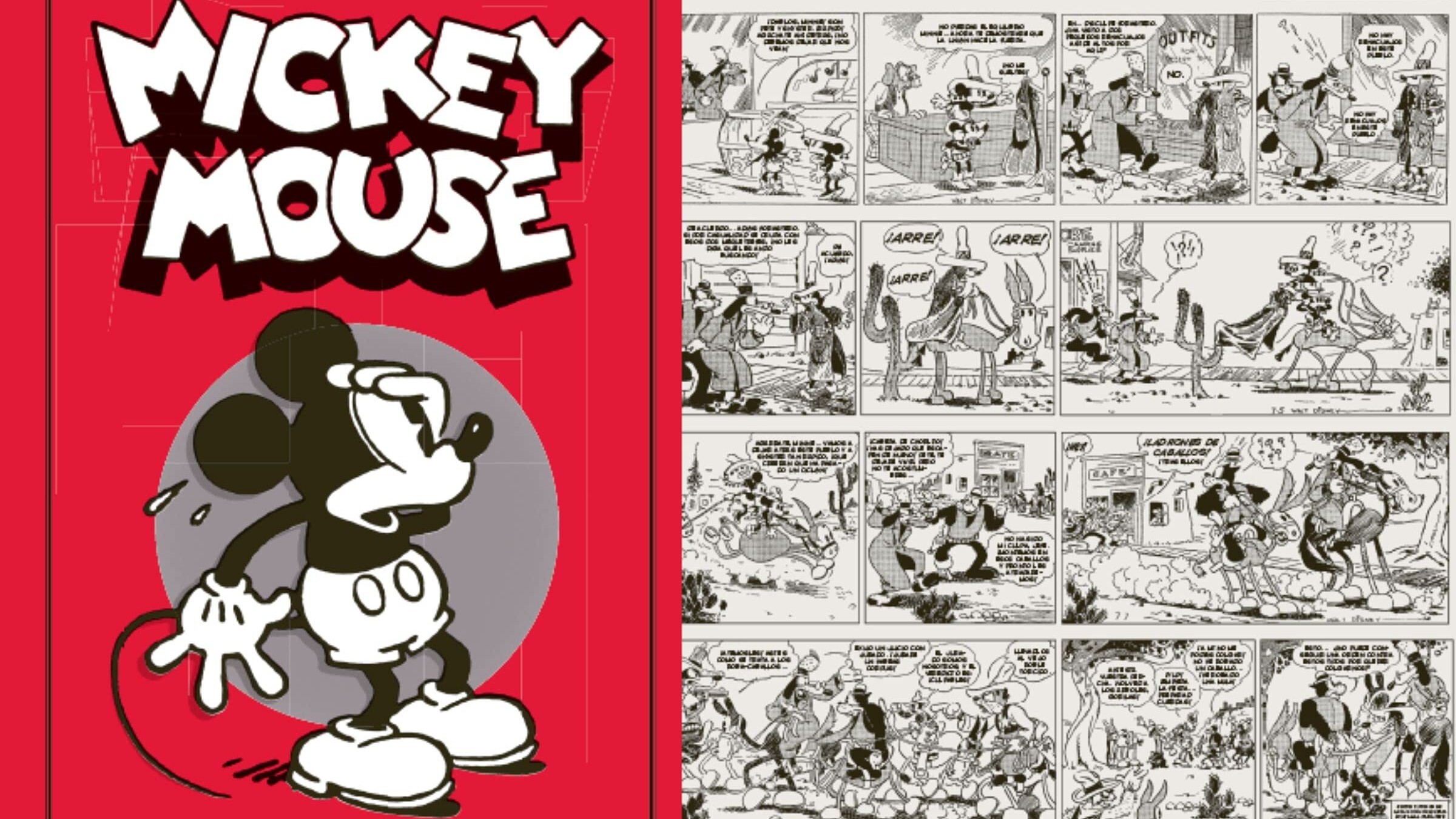 Historietas Antiguas De Mickey Mouse Historietas De Walt Disney Novaro
