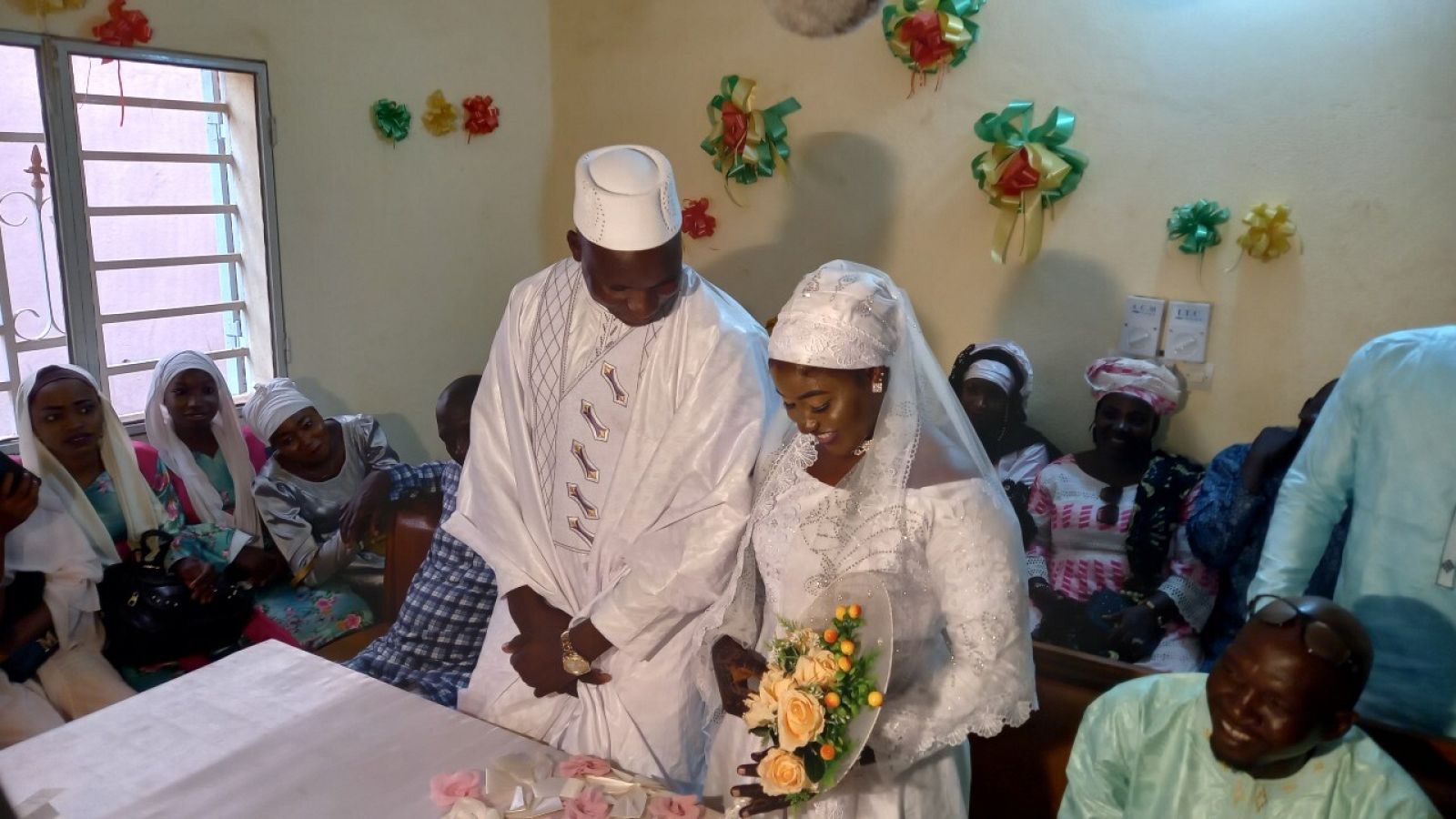 Boda civil en Bamako.