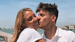 La tradición de Álvaro Morata y Alice Campello: así es su tierno ritual cada vez que se separan