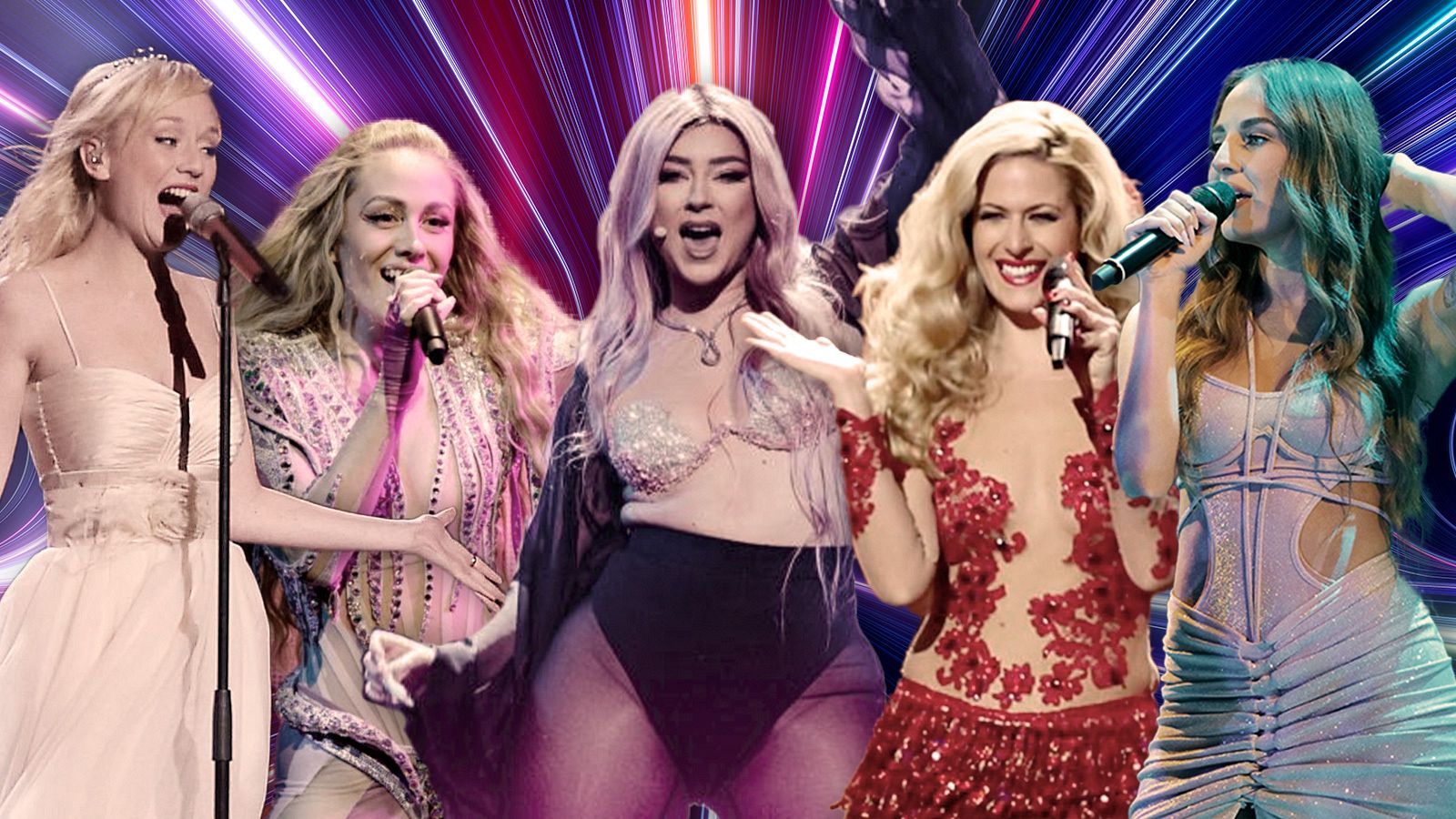 Anna, Albina, Ronela, Suzy y Andromache se quedaron a las puertas de la final de Eurovisión