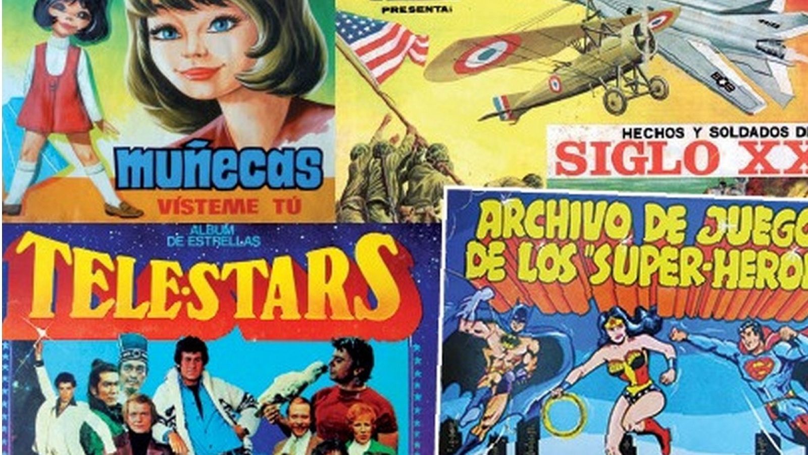 Detalle de la portada de 'Cromos, cromos y cromos'