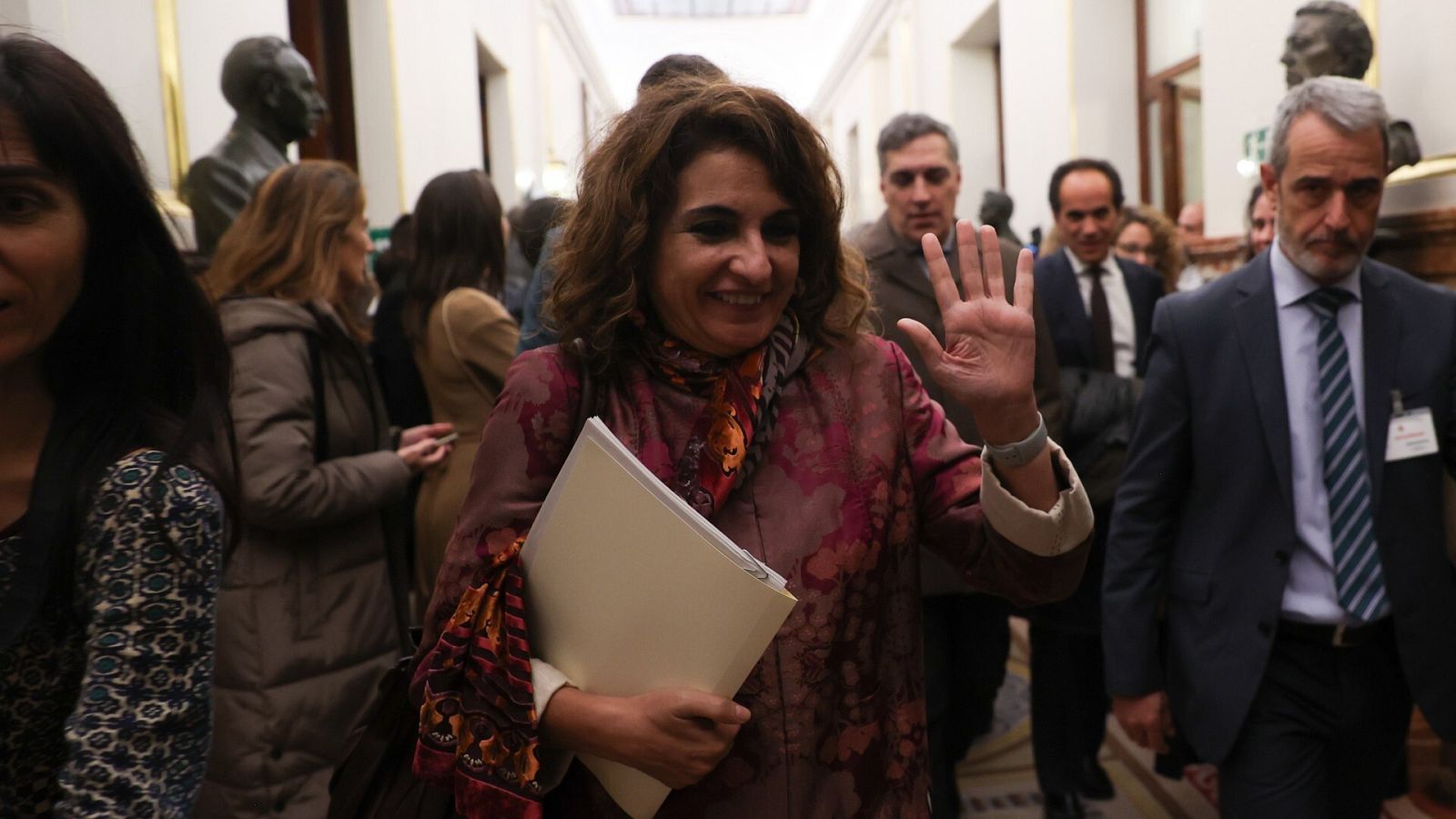 La ministra de Hacienda, María Jesús Montero