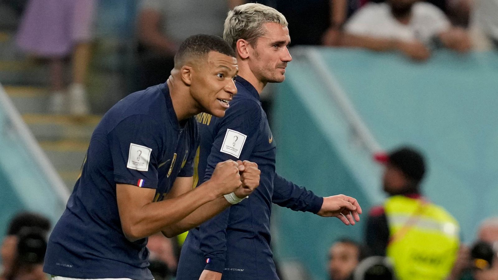 Kylian Mbappe y Antoine Griezmann