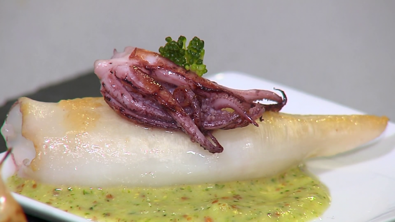 Receta de salsa de ajo asado, mostaza y brcoli de Sergio Fernndez