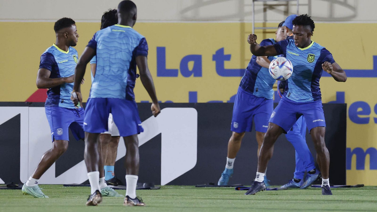 Entrenamiento de Ecuador