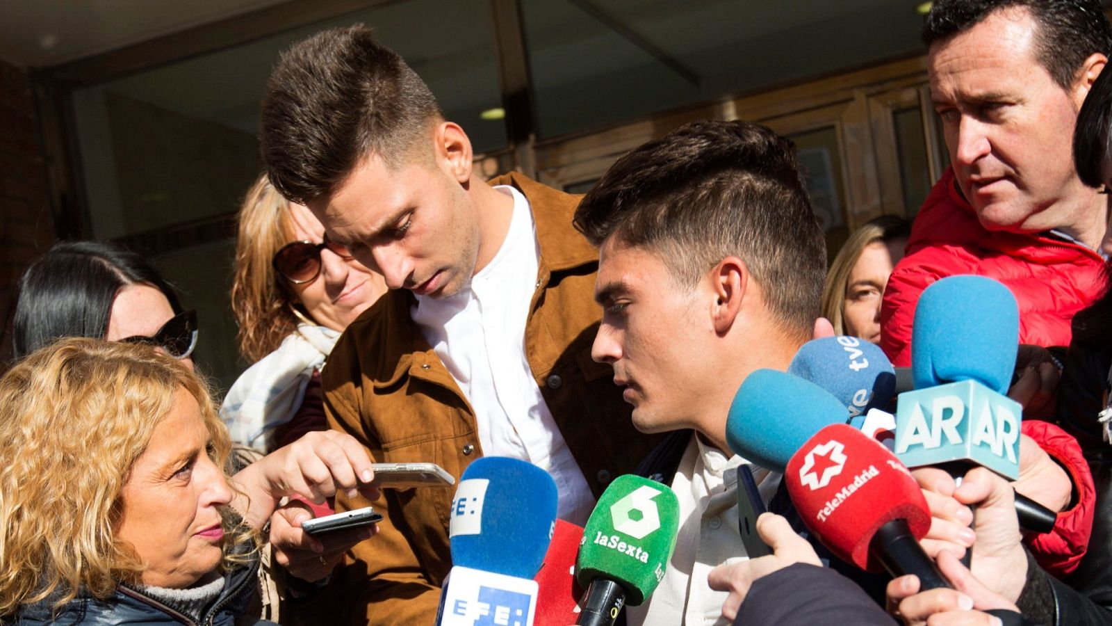 Los dos exjugadores de la Arandina CF que fueron condenados por una agresión sexual
