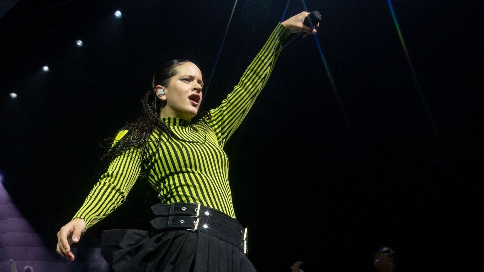 Rosalía actuando en California el pasado 7 de octubre