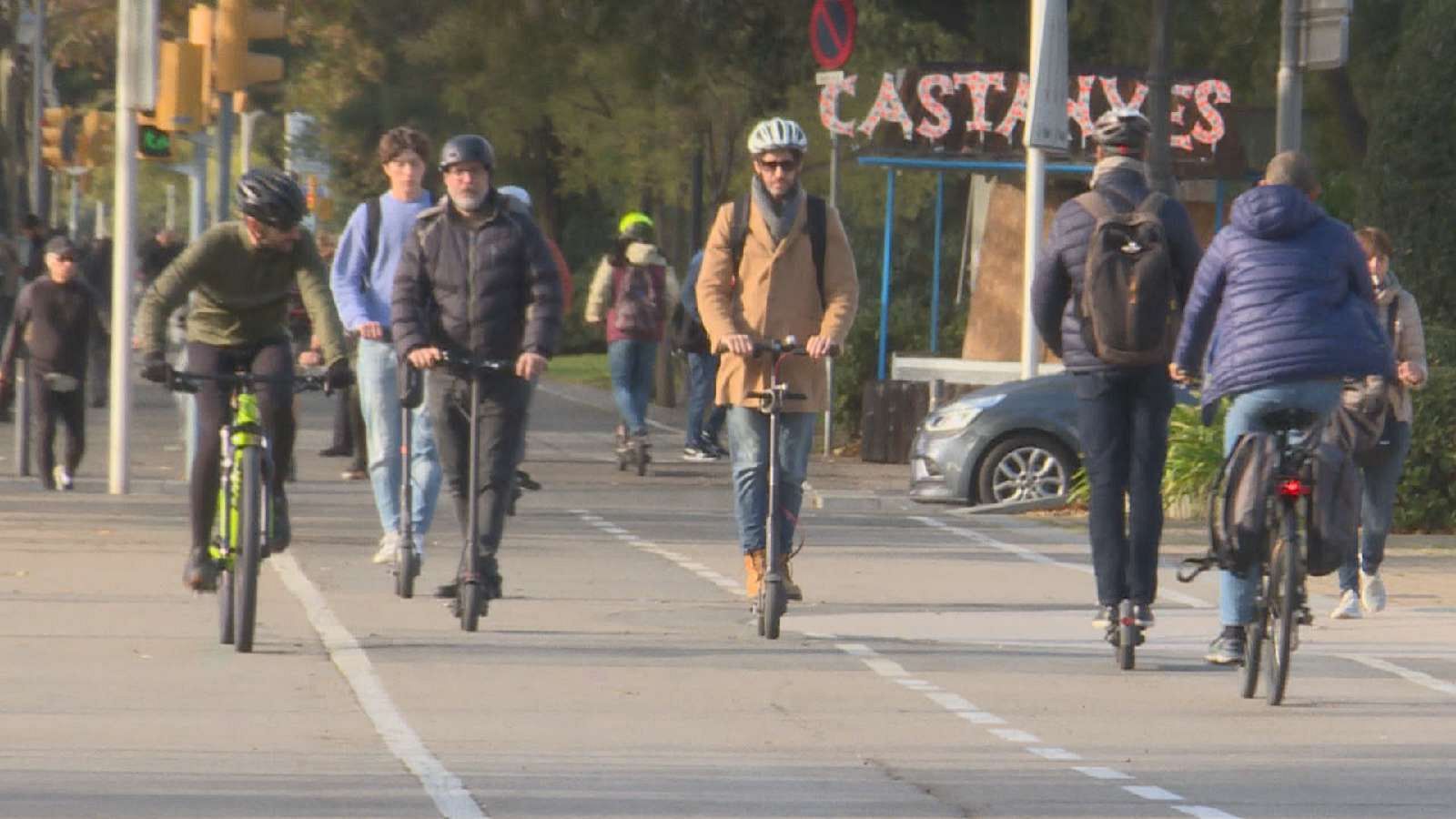 El 66% dels ciutadans consideren Barcelona no està adaptada per la convivència de diversos tipus de transport