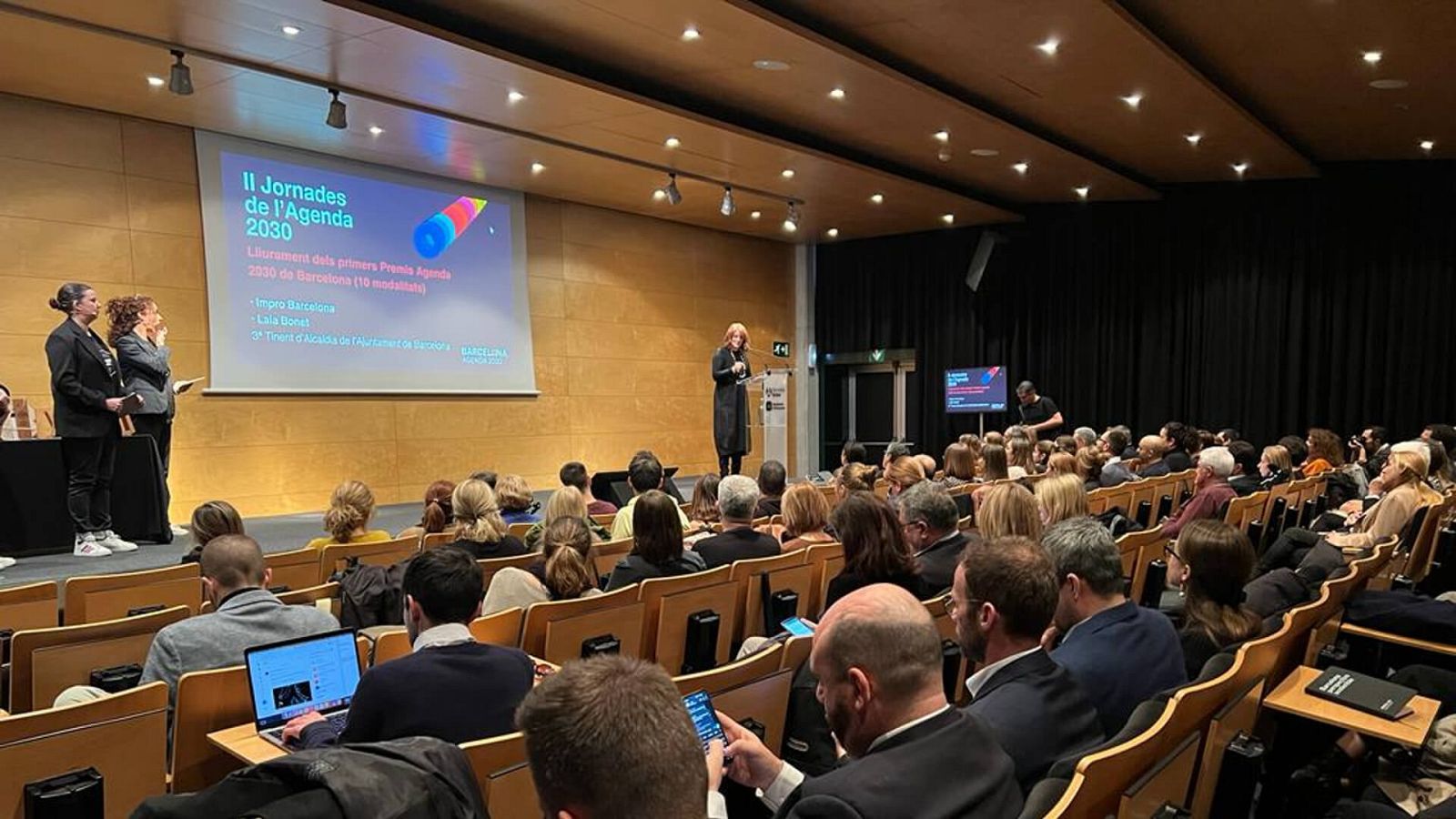 Entrega dels Premis Agenda 2030 de Barcelona