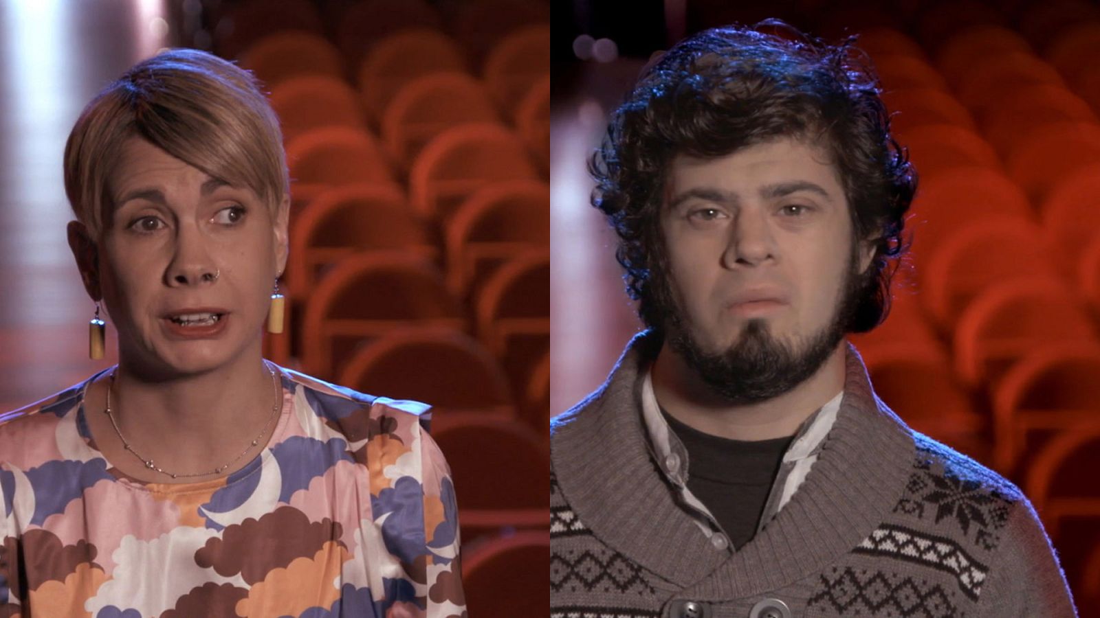 La actriz Mariu del Amo y el bailarín Helliot Baeza, los protagonistas de la campaña