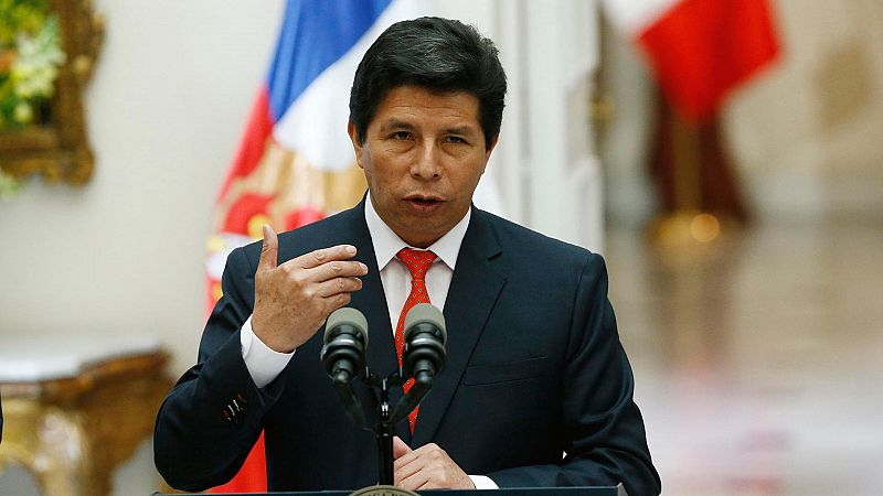 El Congreso de Perú admite a trámite una nueva moción de destitución contra el presidente Pedro Castillo