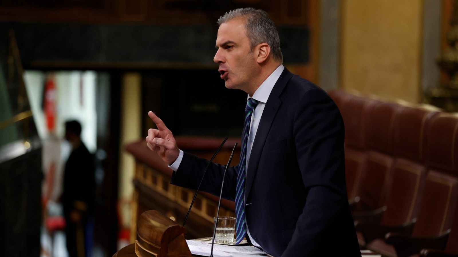 El vicepresidente Vox Javier Ortega Smith