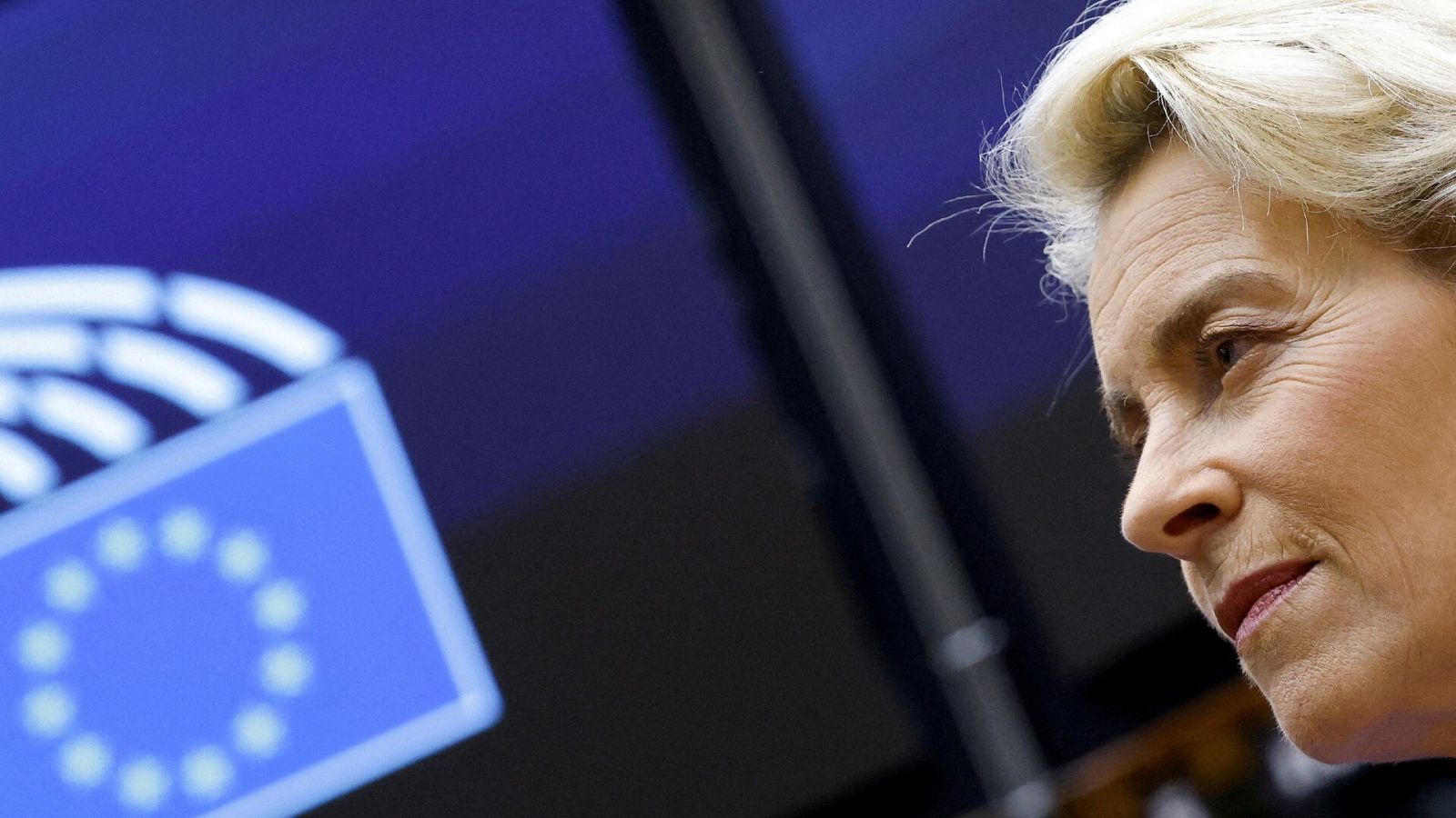 La presidenta de la Comisión Europea, Ursula von der Leyen