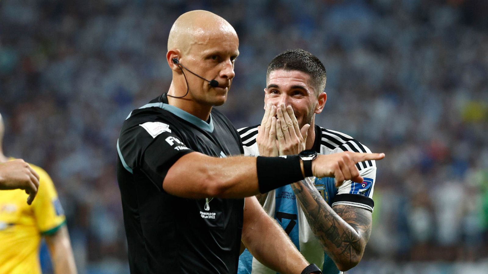 El árbitro polaco Szymon Marciniak