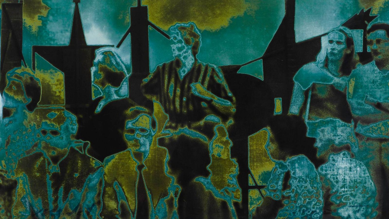 Valentin-Maria, 'x, akt metavision', 1985. Centre Pompidou, MNAM-CCI/Hélène Mauri