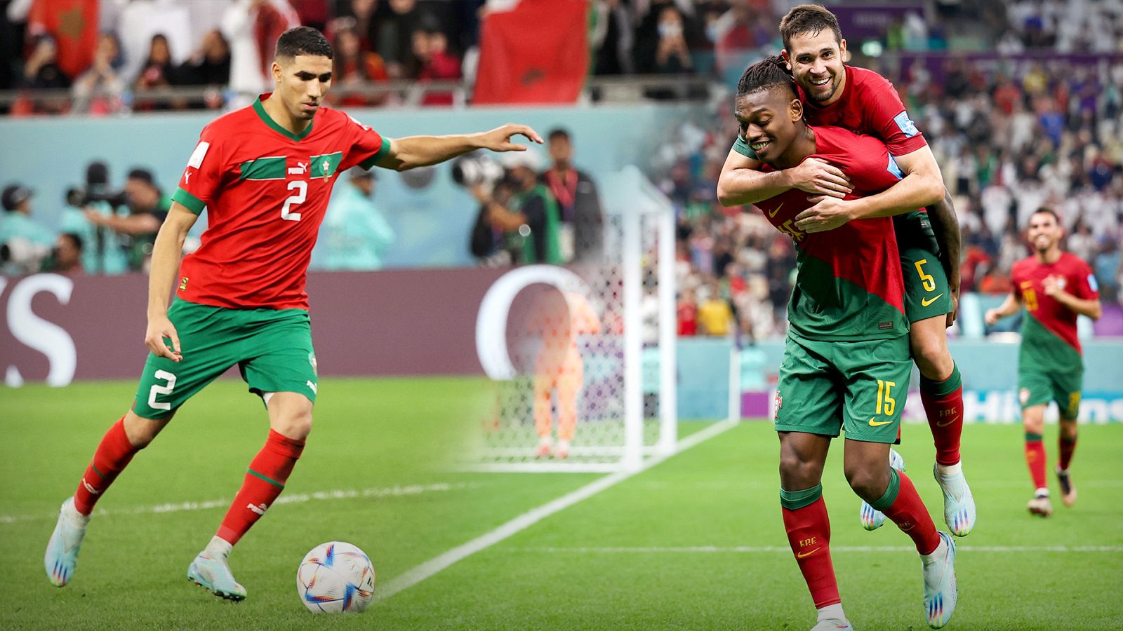 Horario y dónde ver el partido entre Marruecos y Portugal