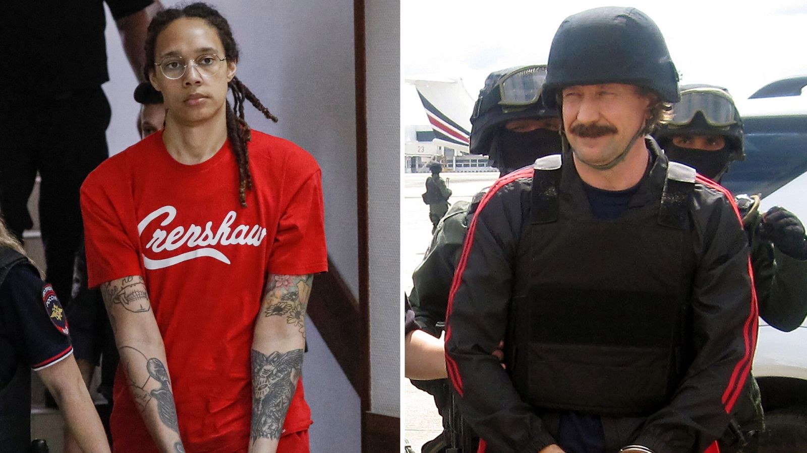 Estados Unidos y Rusia intercambian los prisioneros Brittney Griner y Víktor But