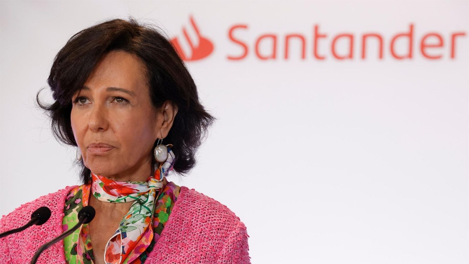 La presidenta del Banco Santander, Ana Botín