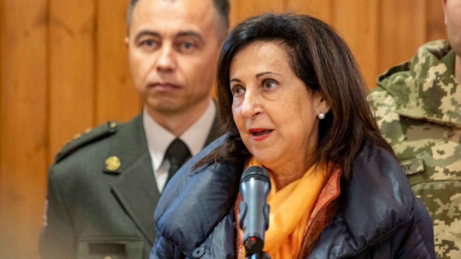 La ministra de Defensa, Margarita Robles