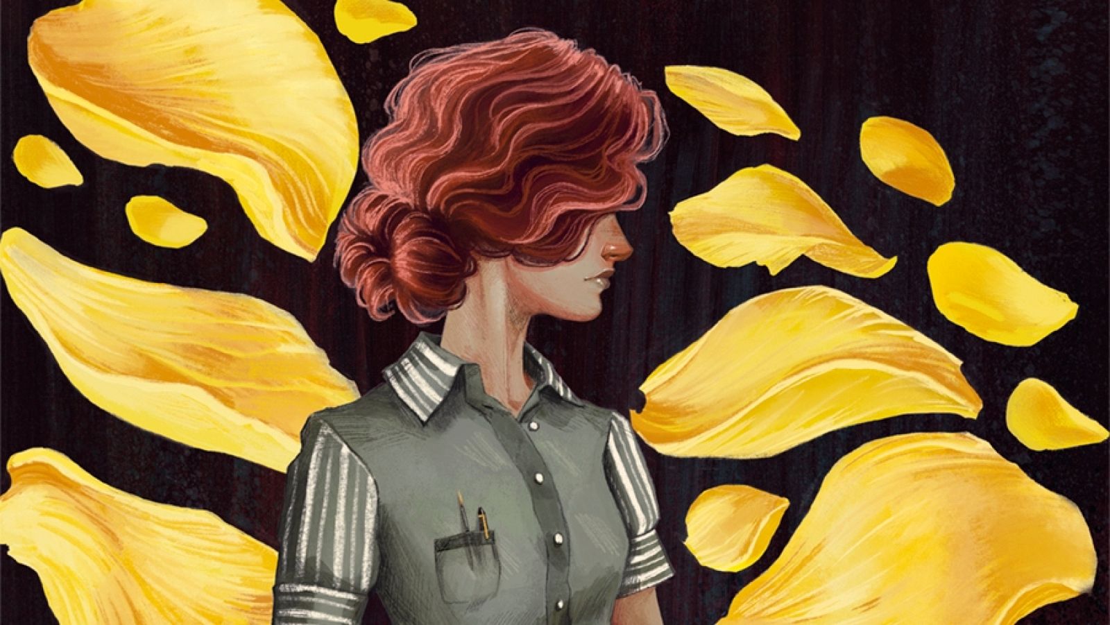 Detalle de la portada de 'Ellas iban sin sombrero'