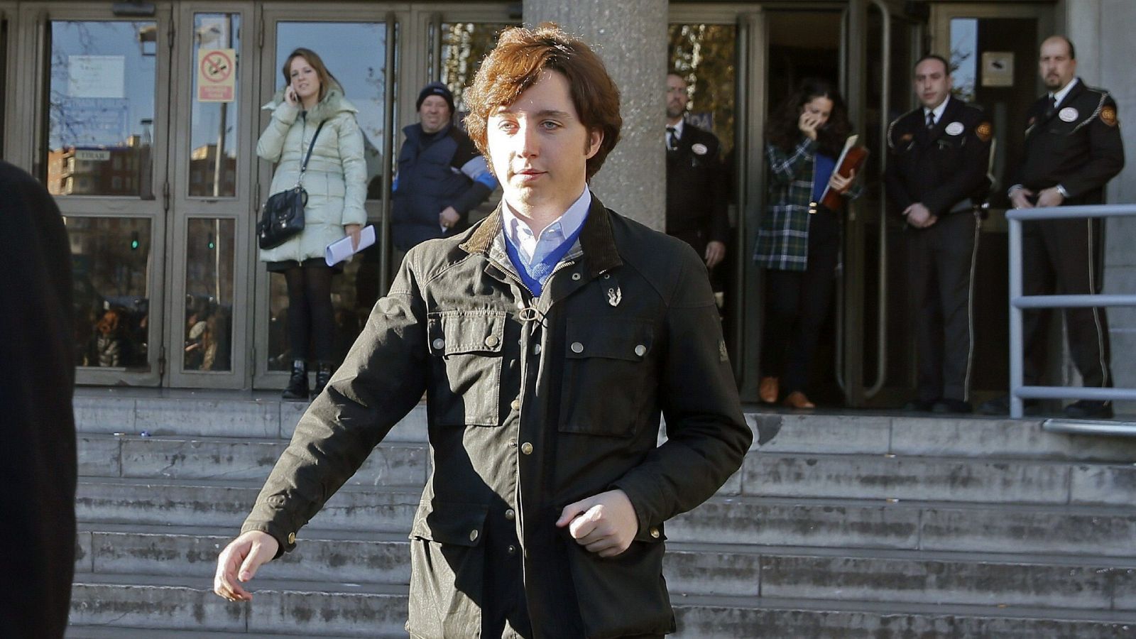 Imagen de archivo de Francisco Nicolás a la salida del juzgado