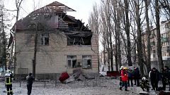 Rusia vuelve a bombardear Kiev con drones mientras continúan los combates en el Este