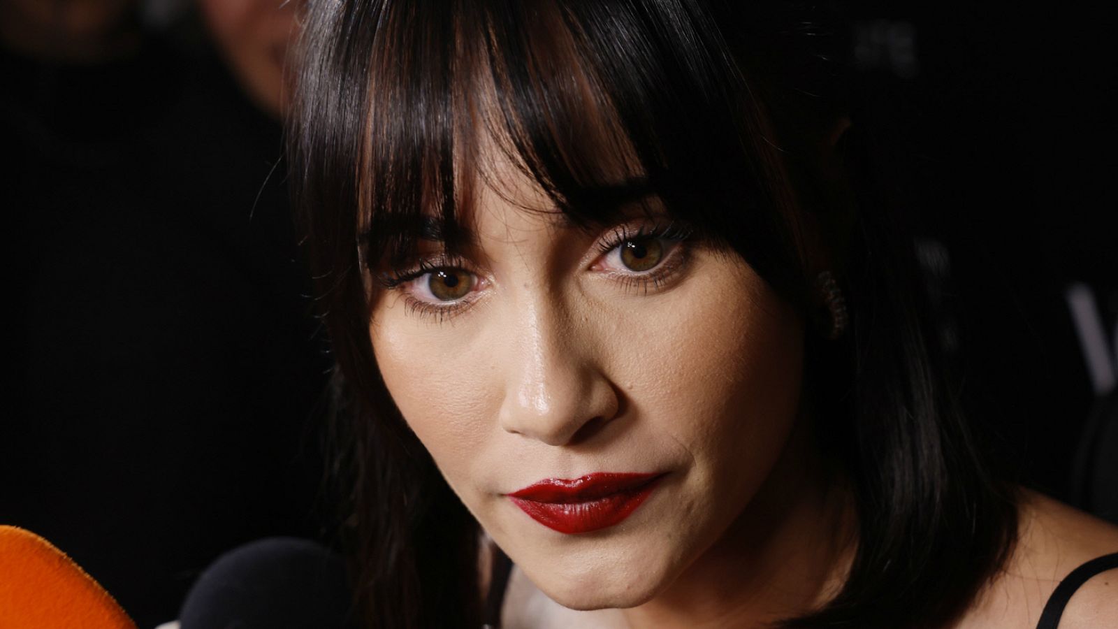 Aitana Ocaña atiende a los medios después de conocerse su ruptura con Miguel Bernardeau