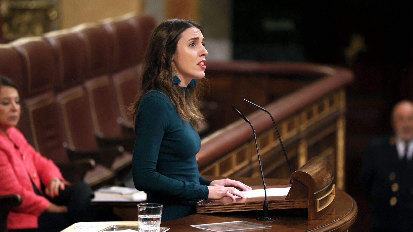 La ministra de Igualdad, Irene Montero