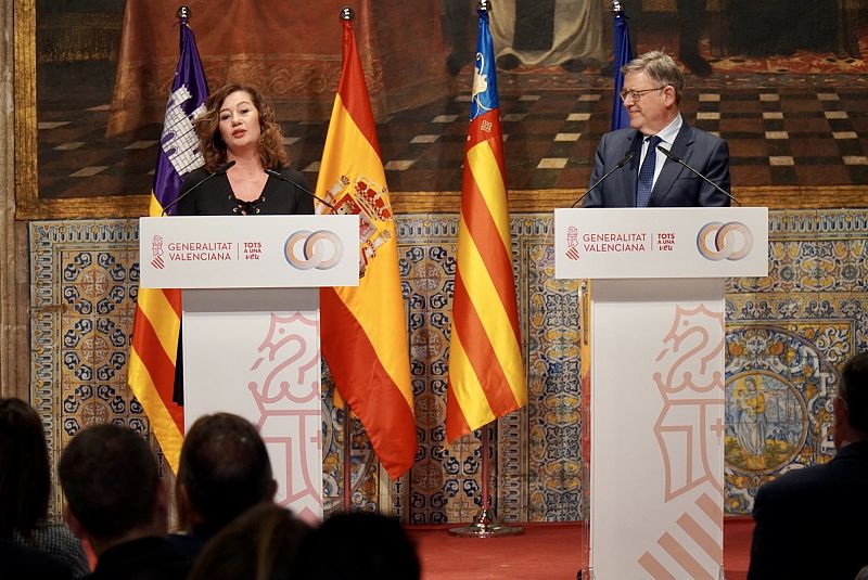 Armengol i Puig firmen la Declaraci de Valncia i reivindiquen la 'via mediterrnia'
